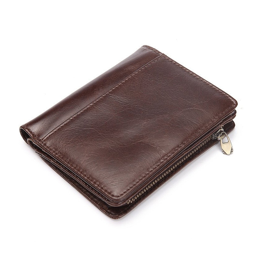 Smooth Leather Slim Wallet 