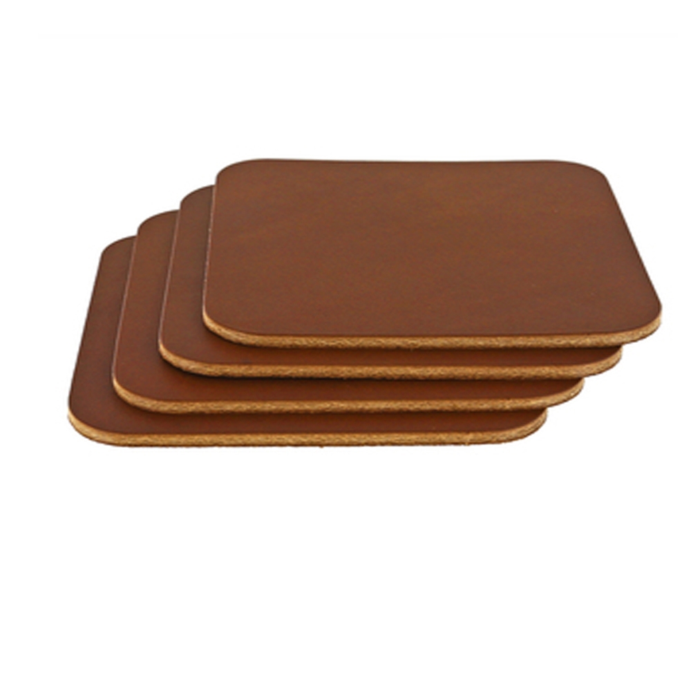 LEATHER COASTERS