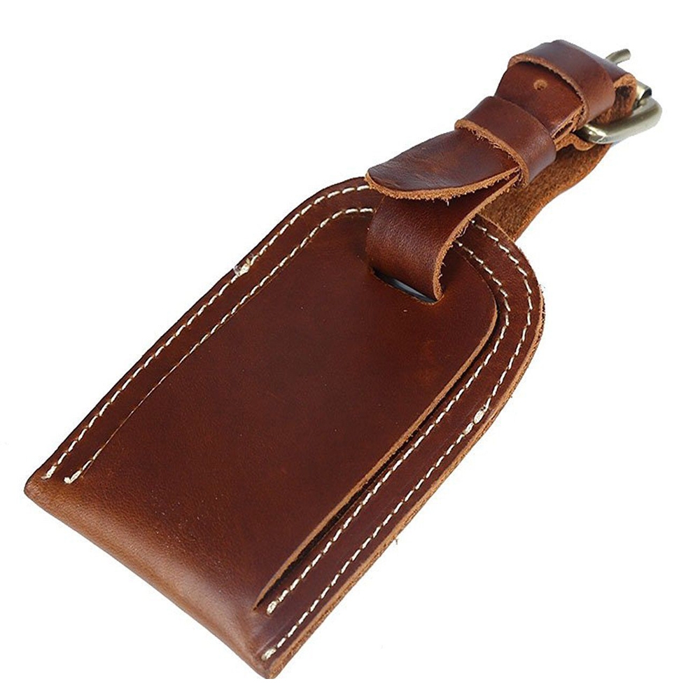 LEATHER LUGGAGE TAG