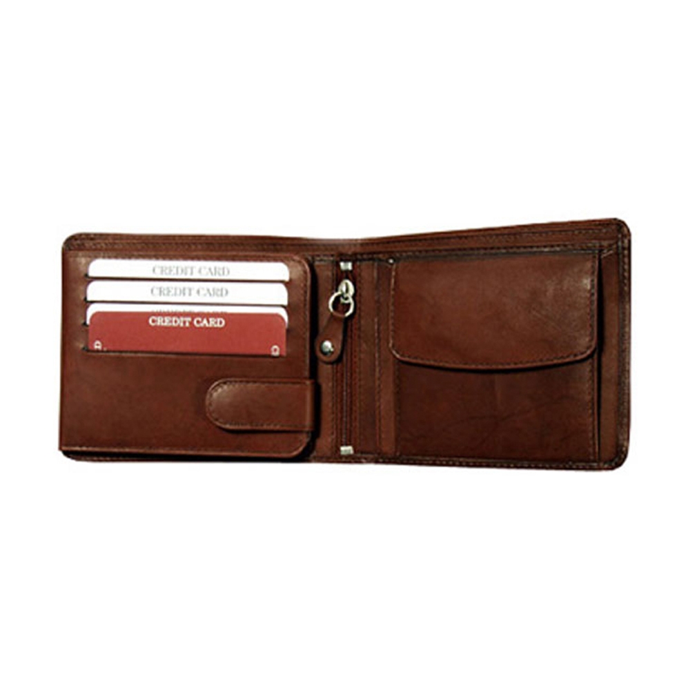 LEATHER CARD HOLDER.