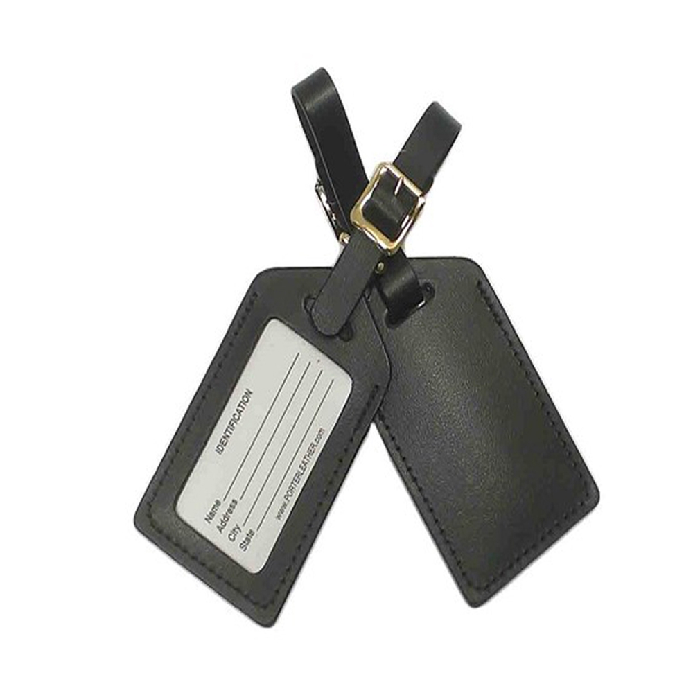 LEATHER LUGGAGE TAG